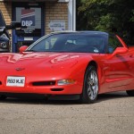Red Corvette C5 Front