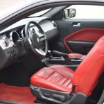 Mustang GT interior Brick Red