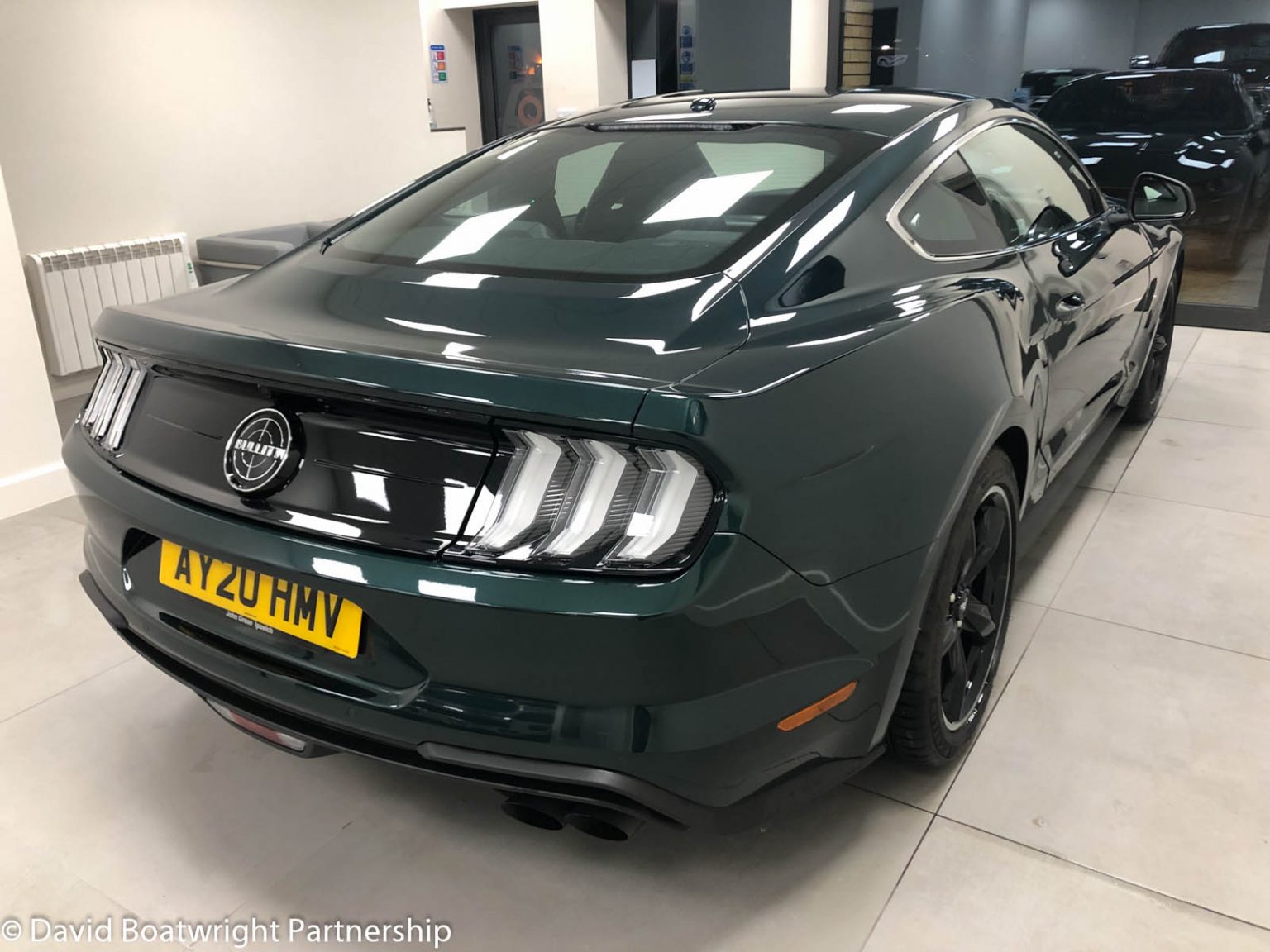 2020 Ford Mustang Bullitt RHD 2,300 Miles – David Boatwright ...