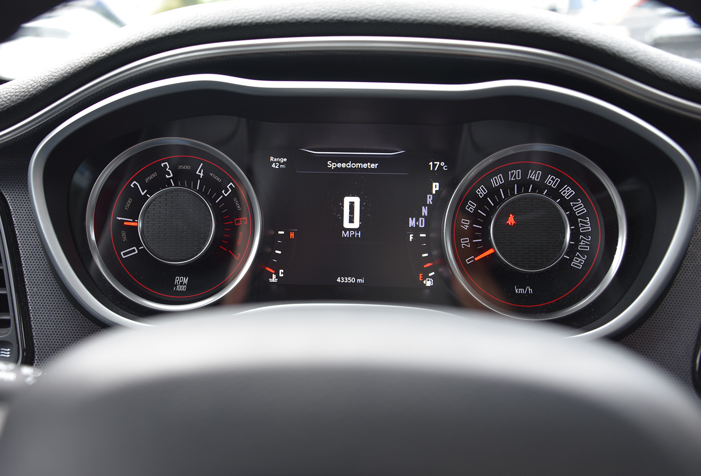 Dodge Challenger RT Dash