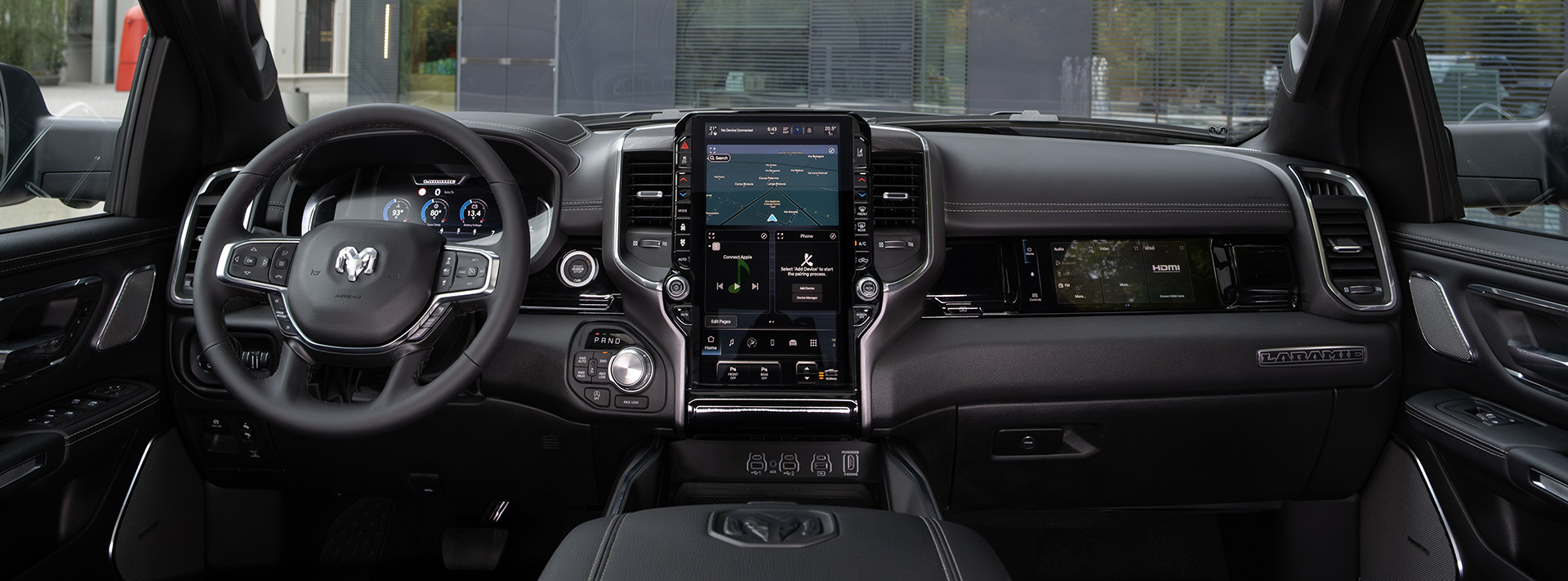 NEW 2025 RAM PICKUP - LARAMIE INTERIOR